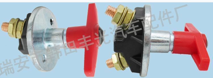 Factory direct sales, suitable for 12V-60V car high-current rotary power main switch 200A battery button A805 pic 4