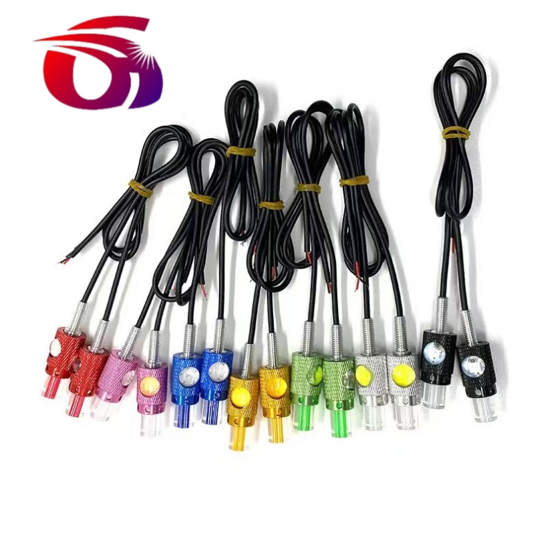 Motorcycle LED lights, eagle eye lights, 12V double-eye license plate lights, screw lights, decorative lights, colored lights, lenses