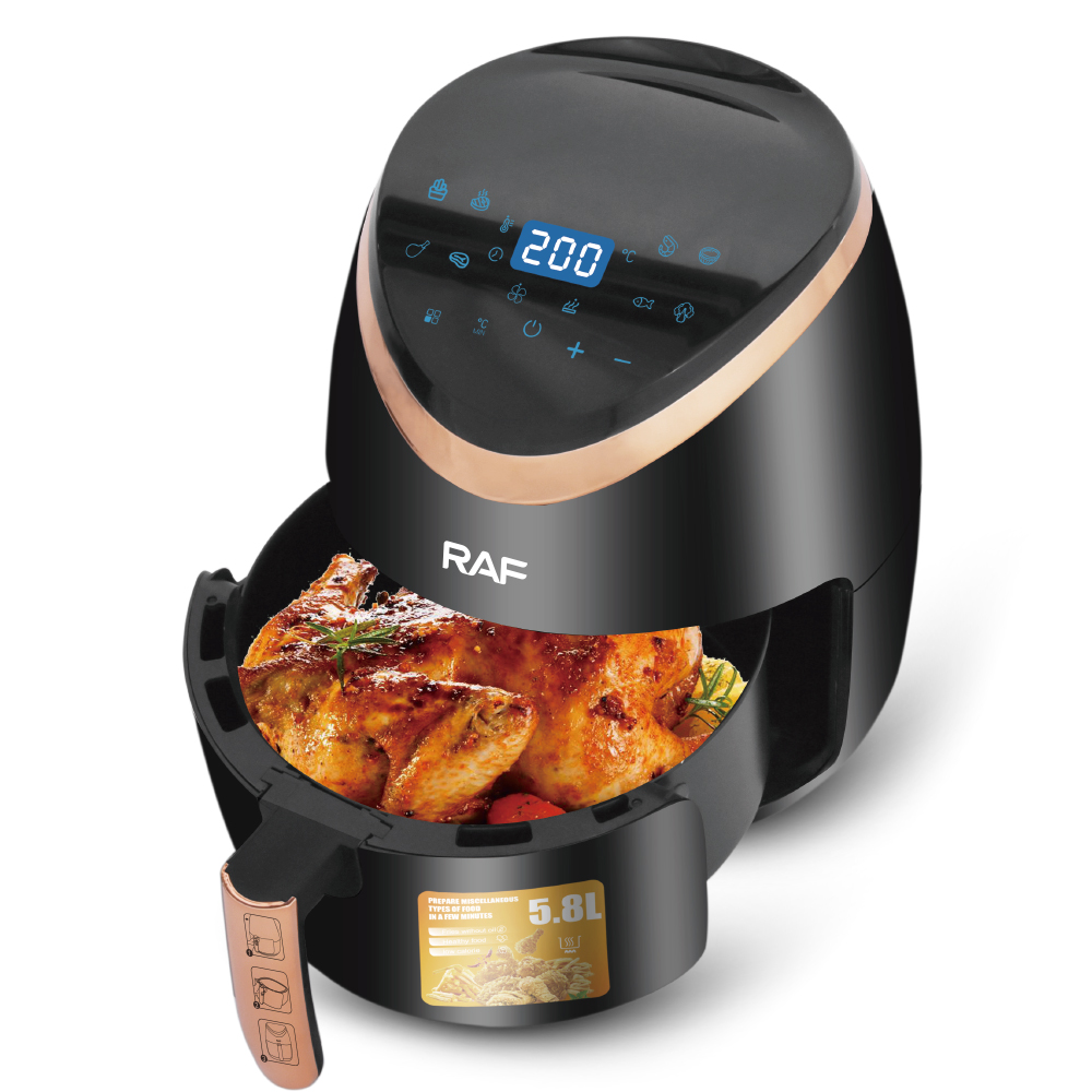 RAF European and American standard cross-border smart touch air fryer 5.8L large capacity household fully automatic smart multi-functional pic 17