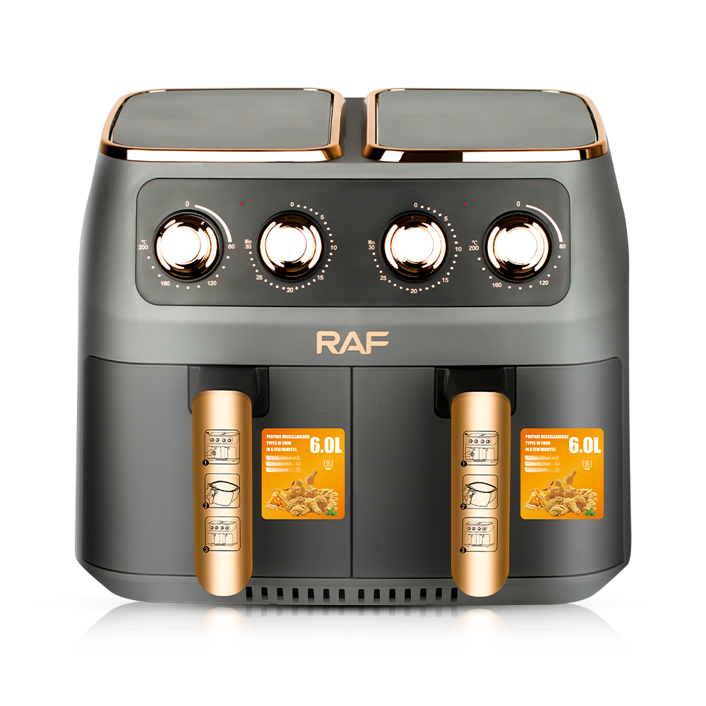 RAF European and American standard oil-free air fryer, household large-capacity fully automatic intelligent electric fryer, multi-functional machine 12L pic 9