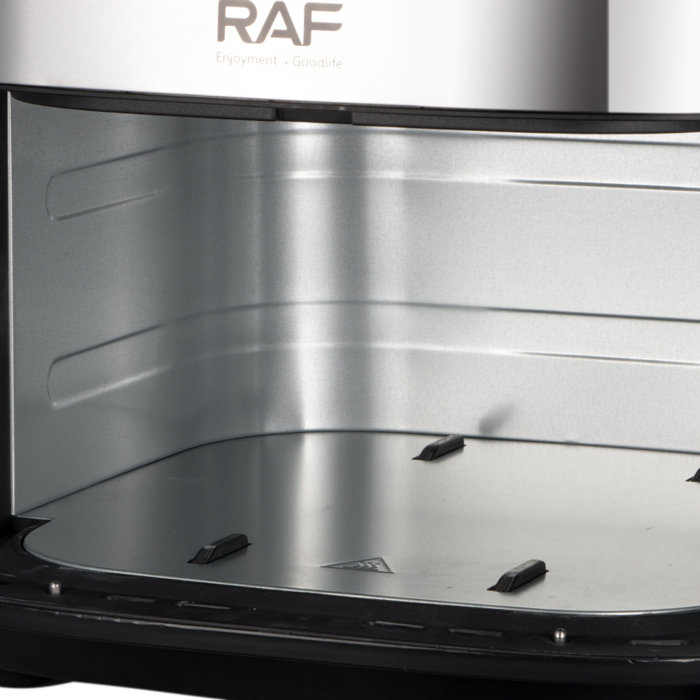 RAF European standard cross-border air fryer, large capacity, multi-functional, smart home digital display electric fryer, 8L, no smoke, R.5288 pic 8
