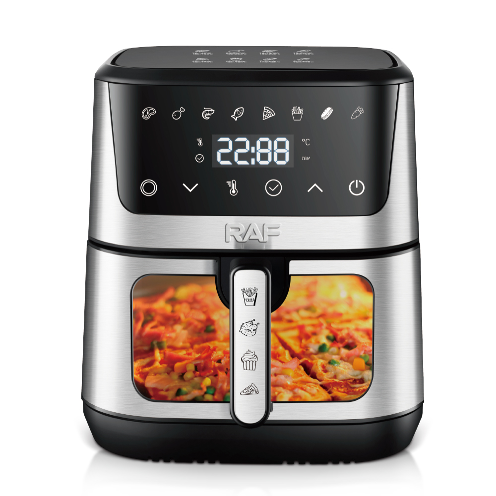 RAF European standard cross-border air fryer, large-capacity multi-functional smart home visual electric fryer, 8.5L, no smoke Application Scenario