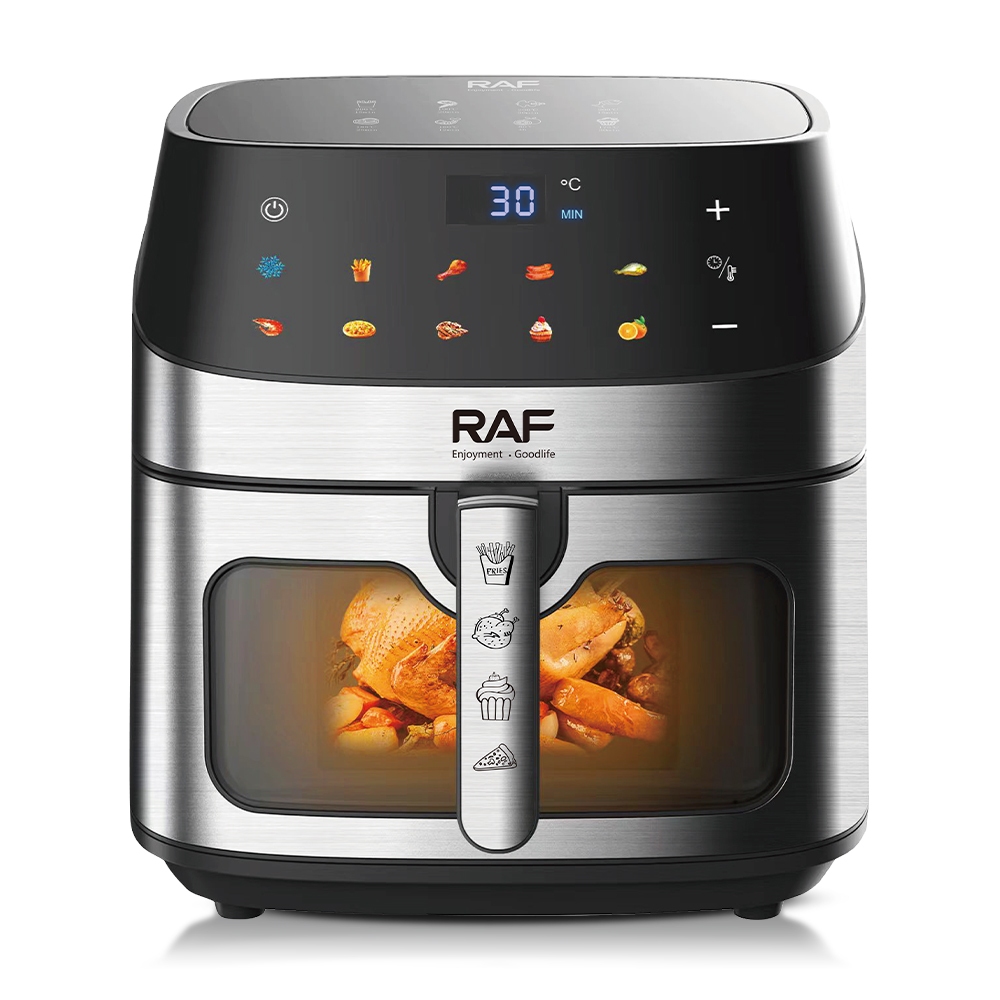 RAF European standard cross-border air fryer, large capacity, multi-functional, smart home digital display electric fryer, 8L, no smoke, R.5288 Application Scenario