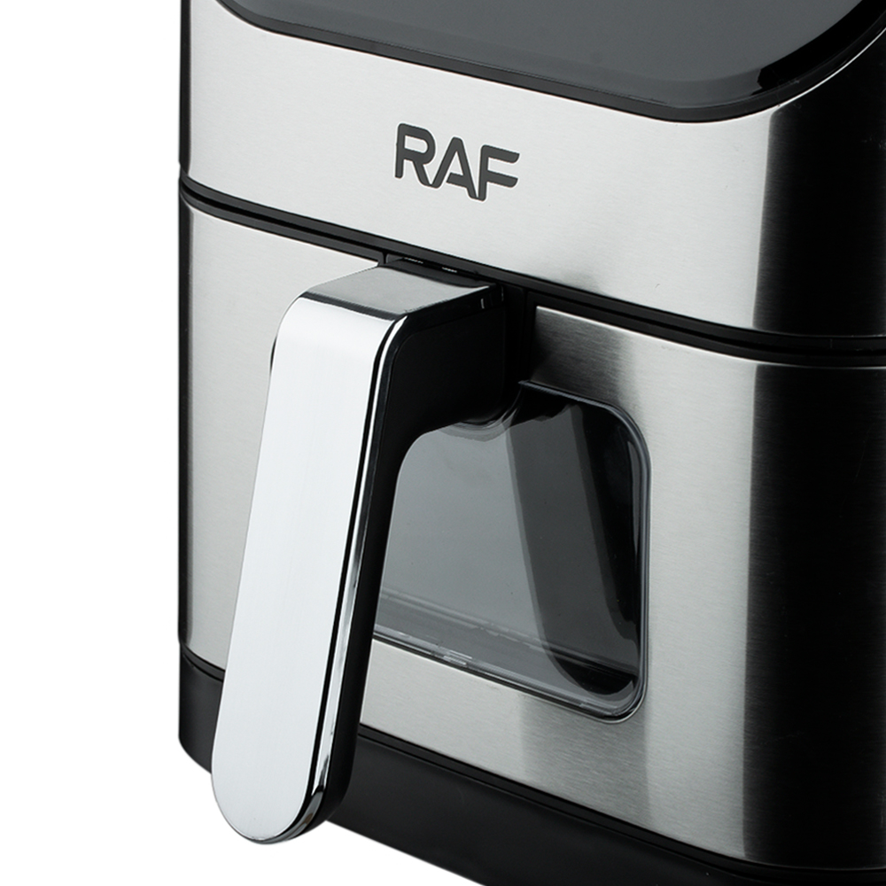 RAF European standard cross-border visual air fryer, LCD touch, household multi-functional electric fryer, 6L large capacity pic 8