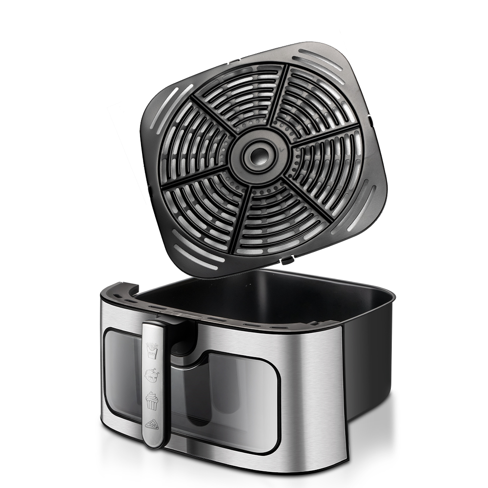 RAF European standard cross-border air fryer, large capacity, multi-functional, smart home digital display electric fryer, 8L, no smoke, R.5288 pic 12