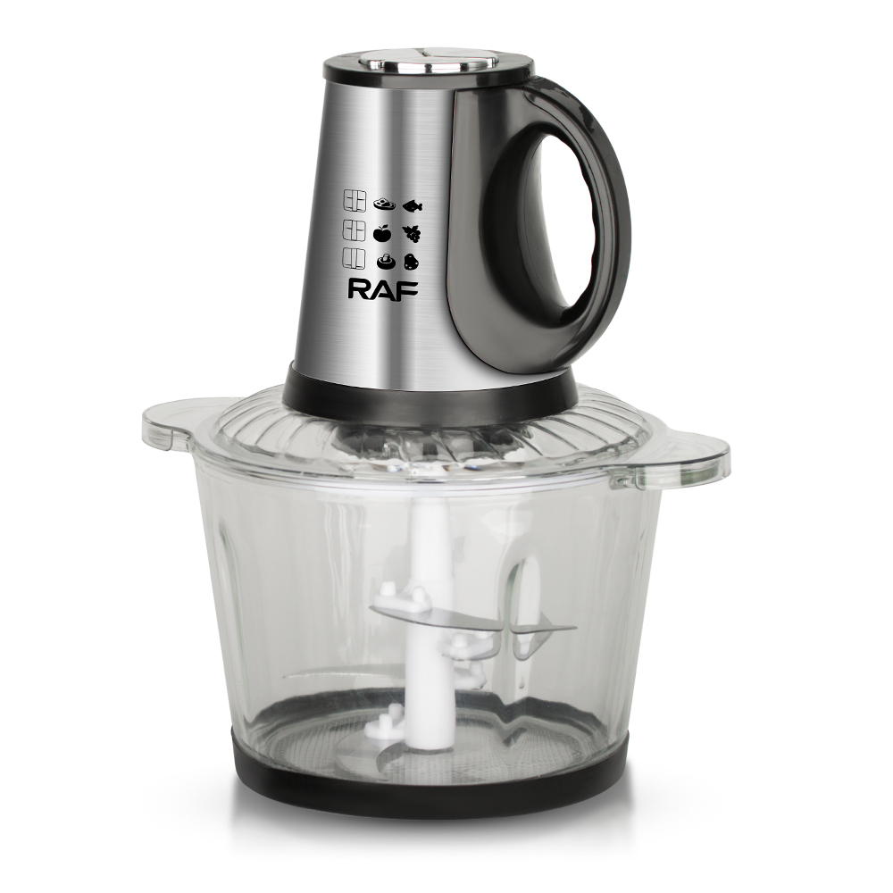 RAF欧规美规家用打馅碎肉搅拌料理多功能电动大容量双刀绞肉机3L详情3