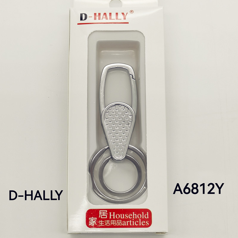 Key chains, car key chains, individual packaging, single packaging, key chains, key rings, die-cast zinc alloy gifts, hot-selling zinc alloy A6812Y details Picture
