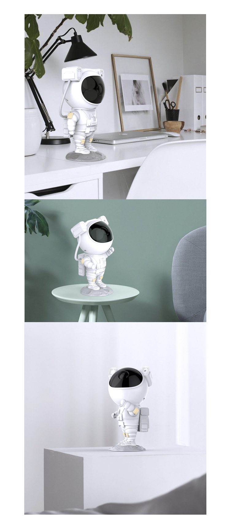 宇航星空灯投影宇航员满天星激光氛围灯卧室遥控太空人生日投影灯详情8