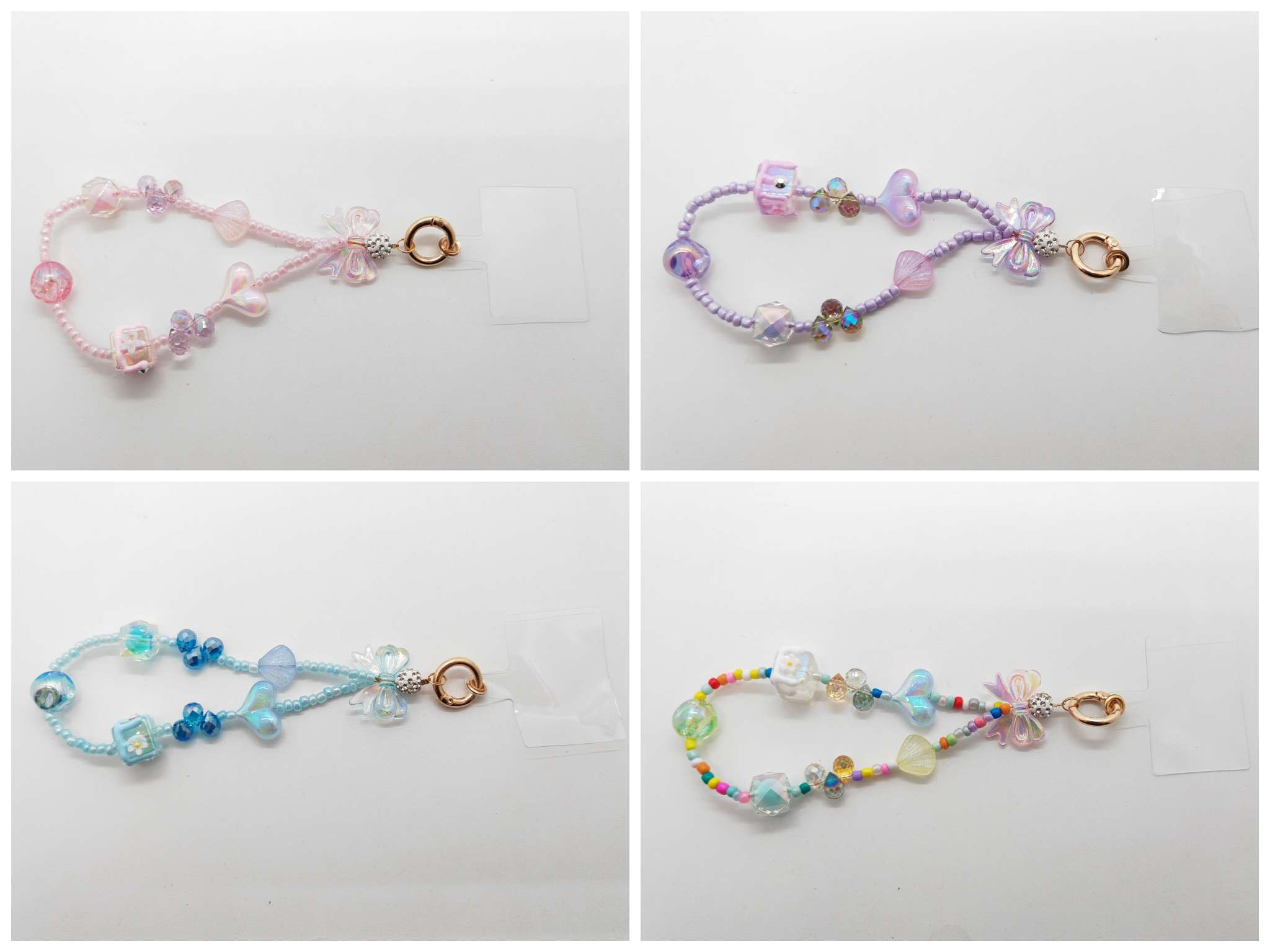 欧美流行糖果🍬色手机链，清新脱俗，适合各年龄段爱美女生购买佩戴，送女闺蜜送朋友佳品。详情图1