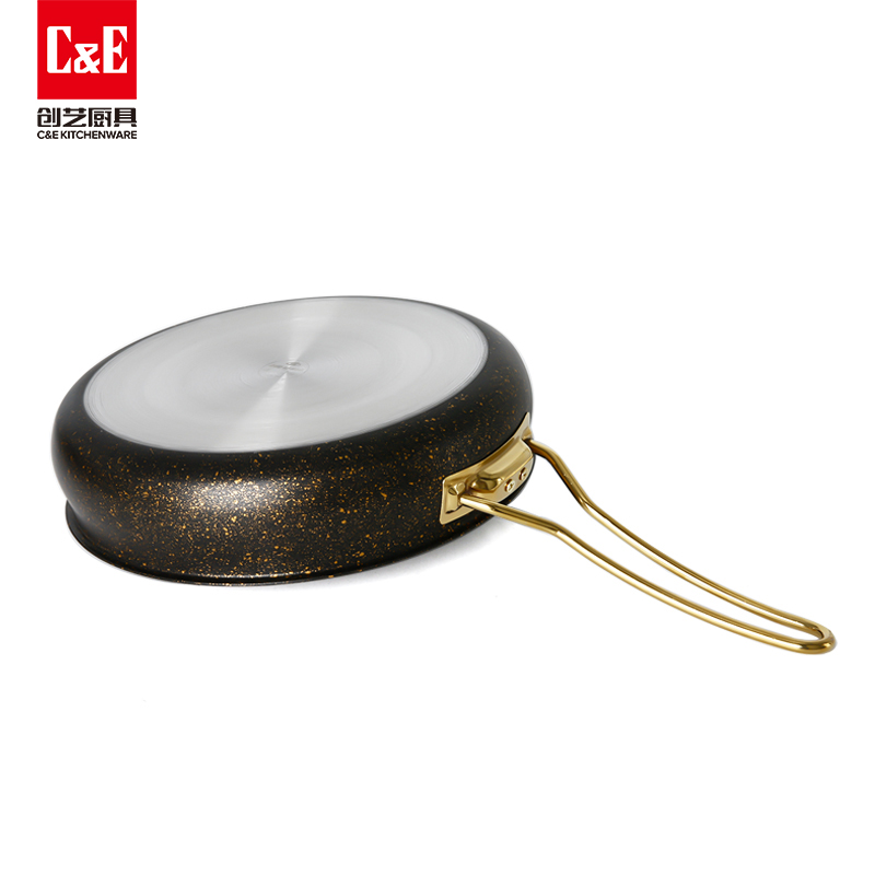 C&E Creative Cookware 12-piece set: Soup pot, hot pot, multi-functional non-stick pot, silicone spatula and spoons, kitchenware, household gifts pic 12