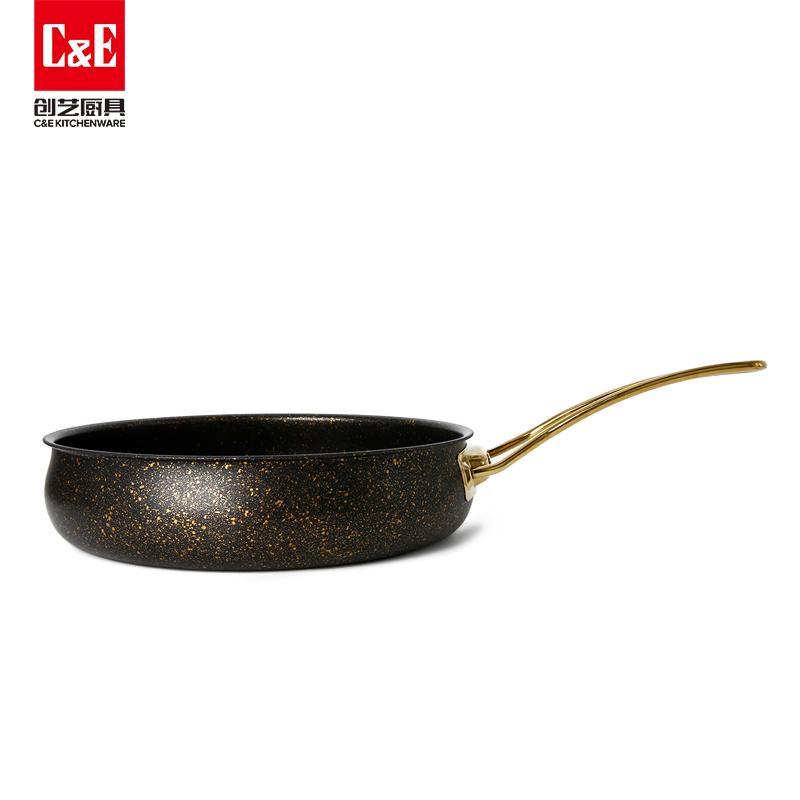 C&E Creative Cookware 12-piece set: Soup pot, hot pot, multi-functional non-stick pot, silicone spatula and spoons, kitchenware, household gifts pic 13