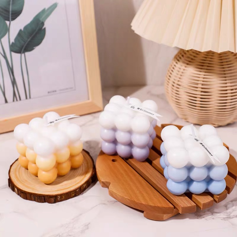 Zhejiang Bianyan Magic Cube Scented Soybean Candles Wedding Banquet Souvenirs Valentine's Day Gifts Birthday Gifts Shaped Ornaments Candles Scented Candles Birthday Candles Scented Candles Scented Candles Scented Candles Christmas Candles Craft Candles Specification image