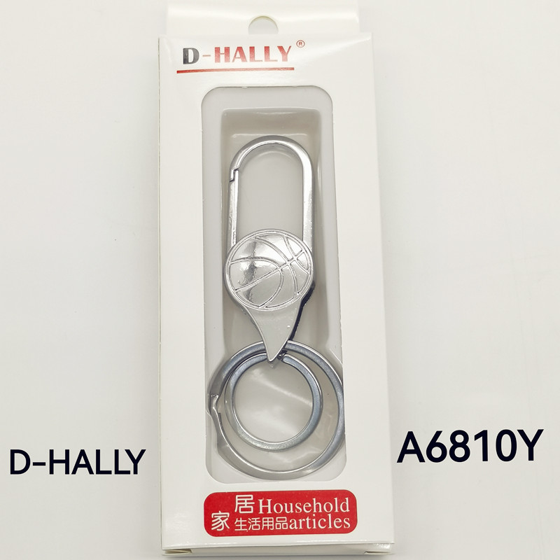 Key chains, car key chains, individual packaging, single packaging, key chains, key rings, die-cast zinc alloy gifts, hot-selling zinc alloy A6810Y Item Picture