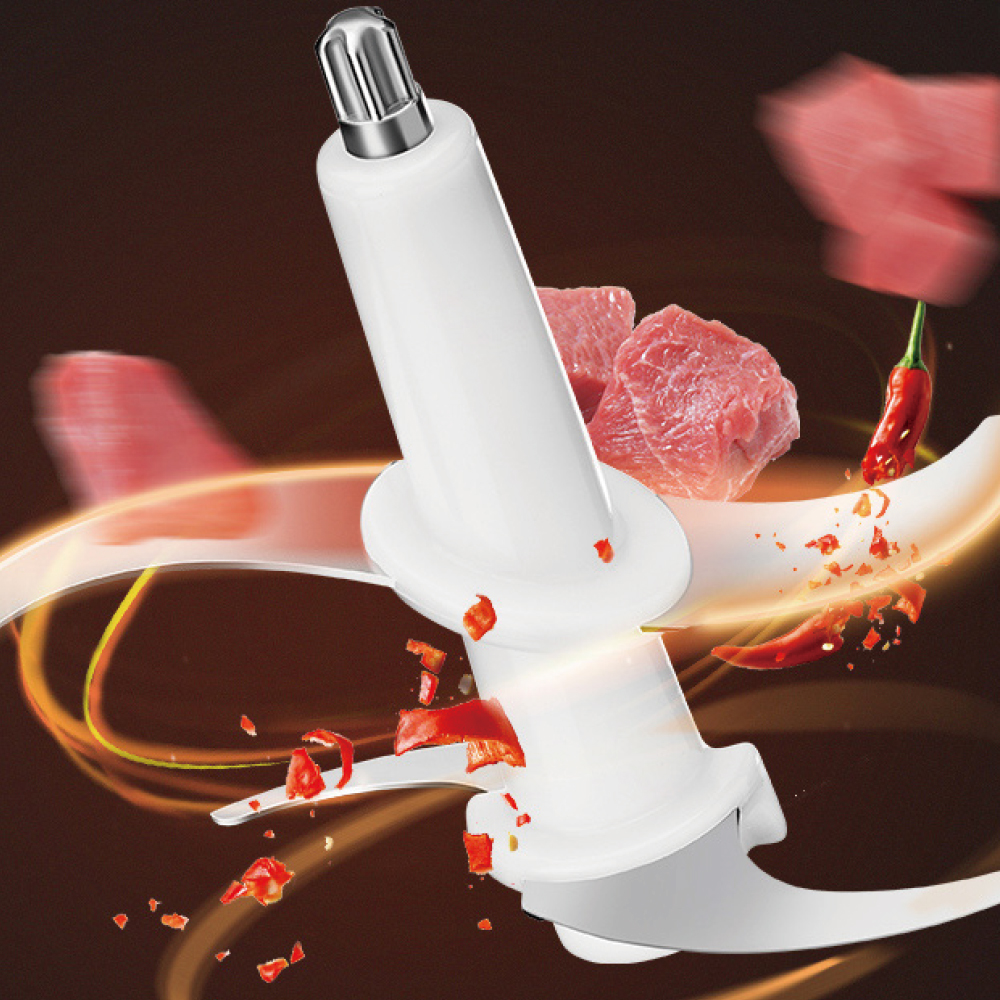 RAF European standard meat grinder, household stainless steel electric food processor, multi-functional kitchen meat grinder 2L Specification image