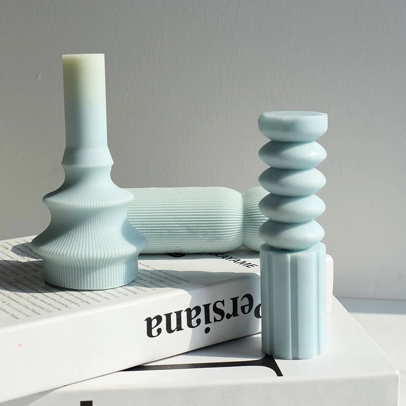 螺旋几何竖条伴手礼婚礼香氛礼物candle创意手工造型蜡大豆蜡摆件蜡烛香薰蜡烛生日蜡烛香氛蜡烛香氛蜡烛香薰工艺蜡烛详情5