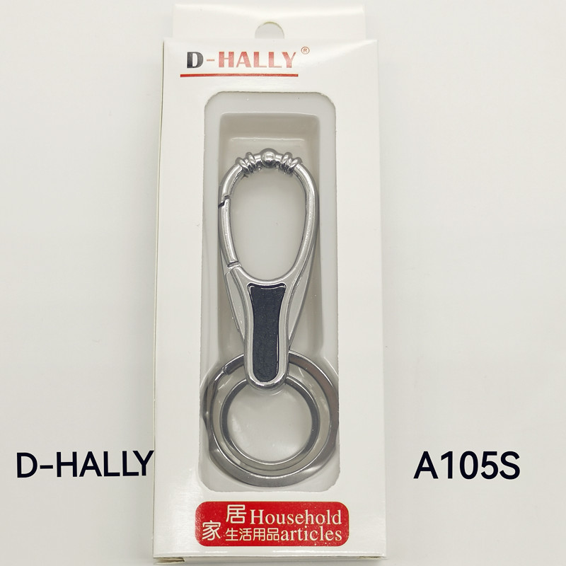 Key chains, car key chains, individual packaging, single packaging, key chains, key rings, die-cast zinc alloy gifts, hot-selling zinc alloy A105S Specification image