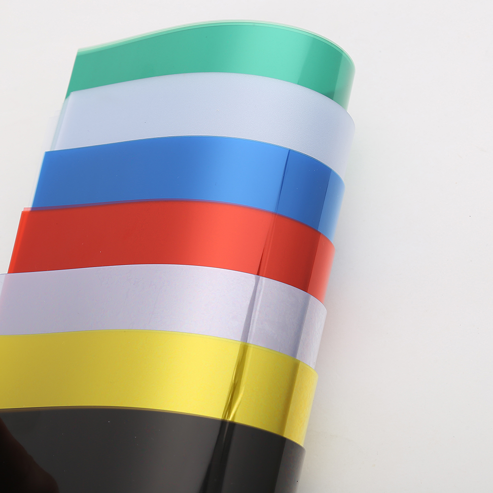 PVC Binding Film, transparent 0.15mm thick film Application Scenario