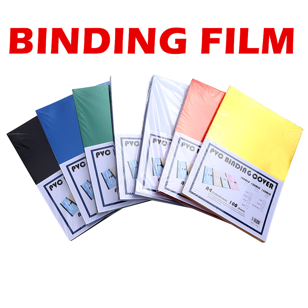 PVC Binding Film, transparent 0.15mm thick film