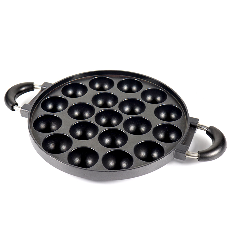 ALUMINUM NONSTICK CAKE PAN 19 HOLES铸铝不粘19孔圆蛋烘糕