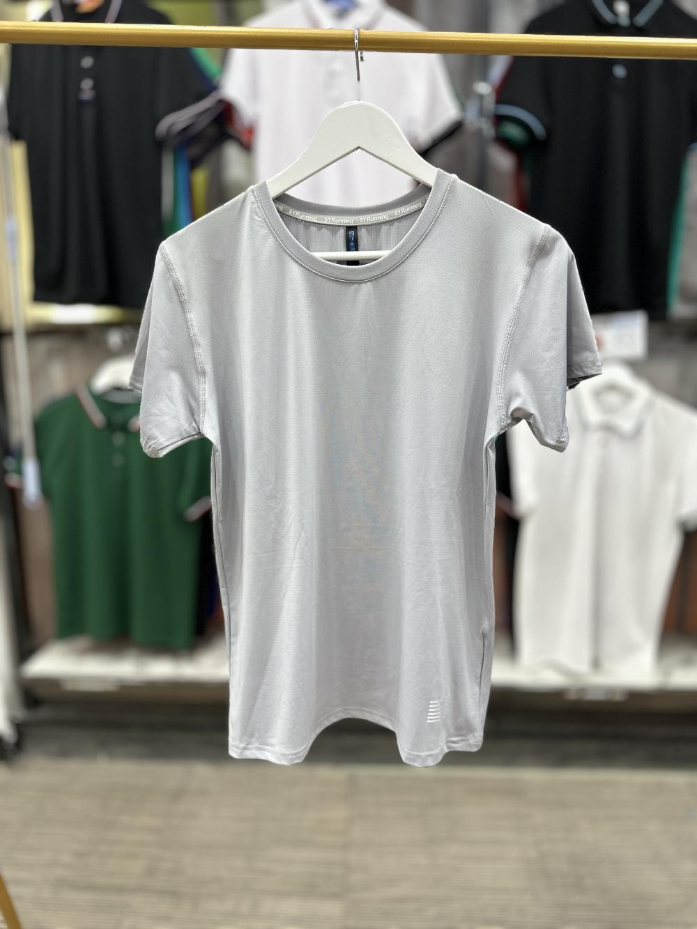 夏季冰丝短袖T恤文化衫工服详情2