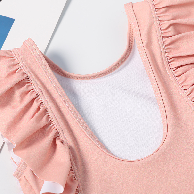 Aliexpress Amazon Foreign Trade children's swimwear, Korean version baby one-piece swimwear, girls' swimwear, beachwear, baby swimwear 1 Specification image