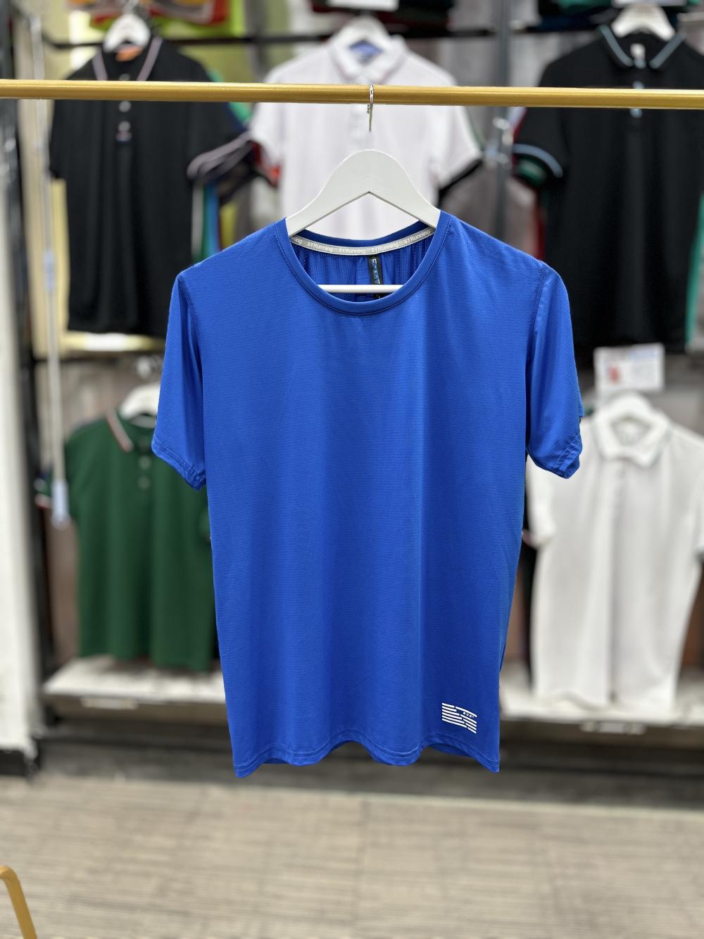 夏季冰丝短袖T恤文化衫工服详情3