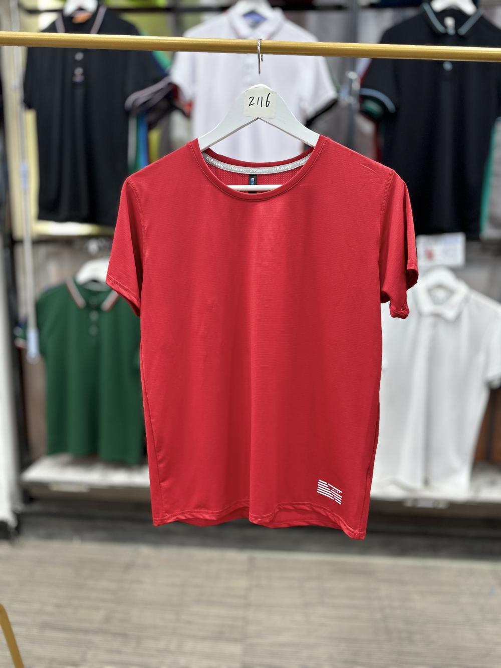 夏季冰丝短袖T恤文化衫工服详情6