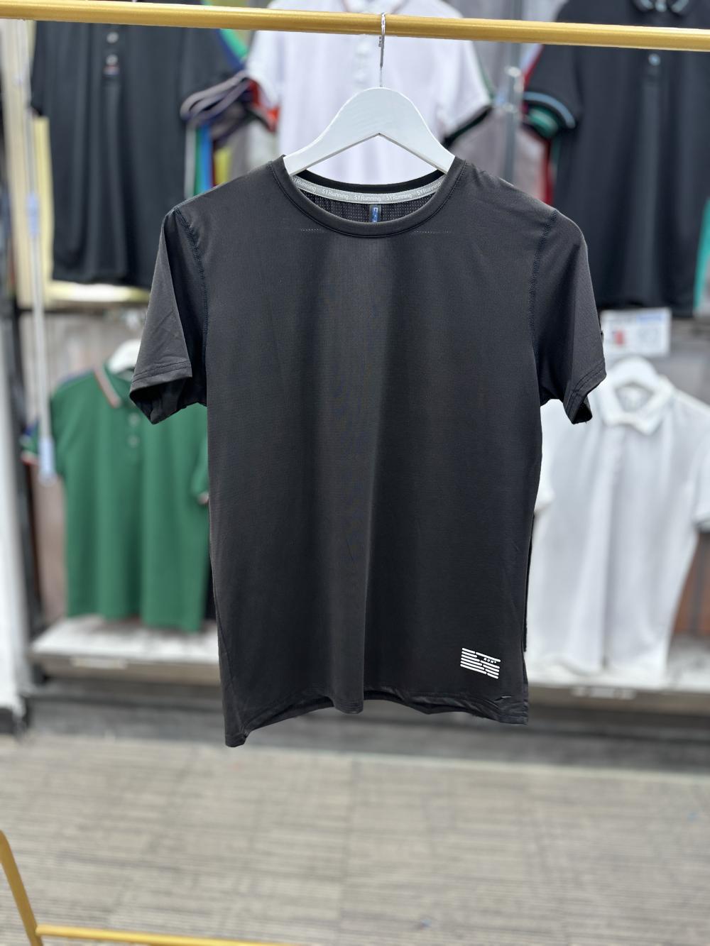 夏季冰丝短袖T恤文化衫工服详情7