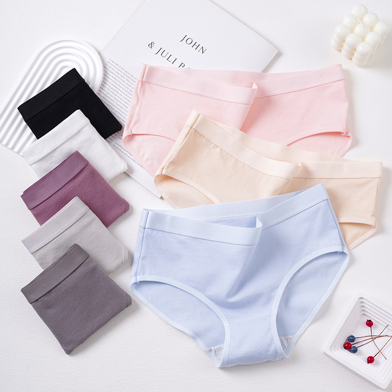 内裤女士高腰舒适/纯棉内裤/内裤蕾丝/批发内裤店/内裤细节图