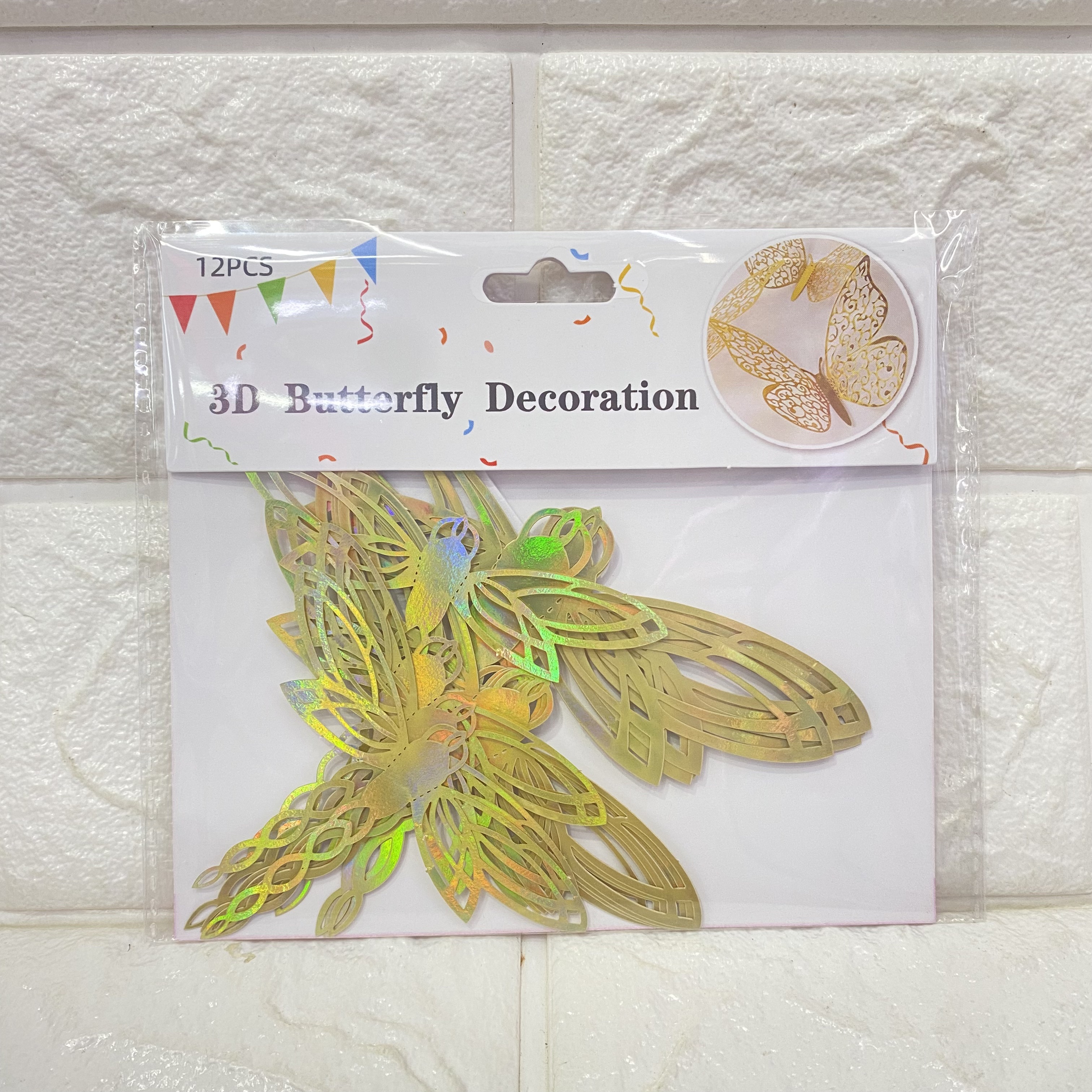 Single-layer simulation dragonfly 3D stereoscopic garden decoration, waterproof stickers for living room and bedroom decoration pic 6