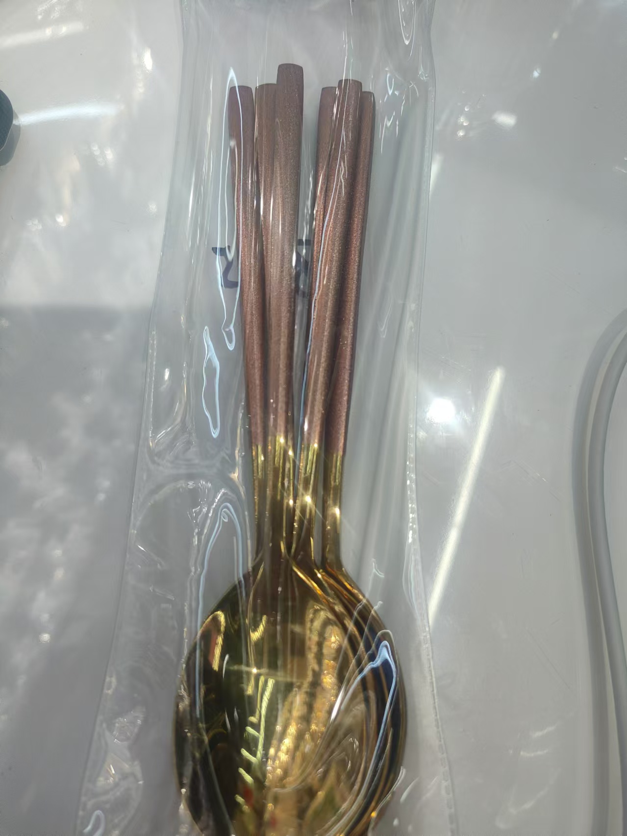 儿童可爱勺子饮料吸管勺一体设计 不锈钢餐具套装含调羹 饭盒配套餐具方便携带详情1