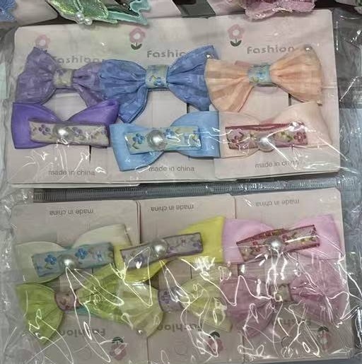 Dopamine candy-colored star-shaped hair clips, sweet girl, side bangs on the forehead, duckbill clips, student headwear and hair accessories, girl Specification image