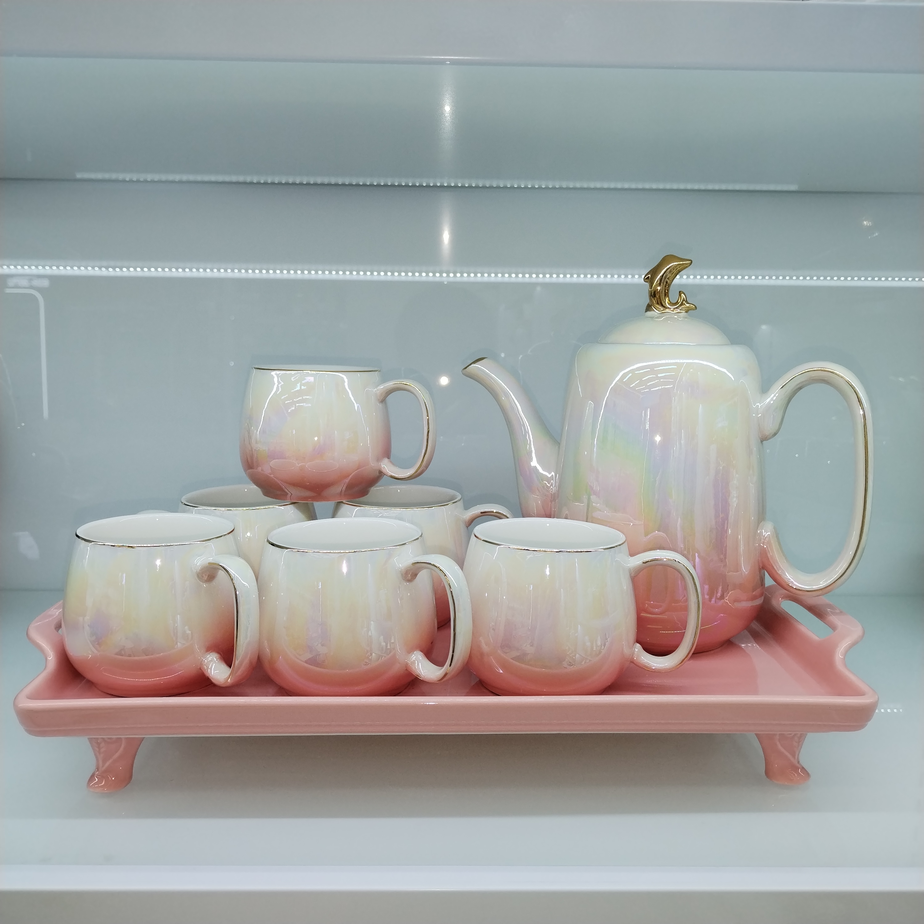 茶具套装/茶具/紫砂茶具/日本茶具/茶具礼品白底实物图