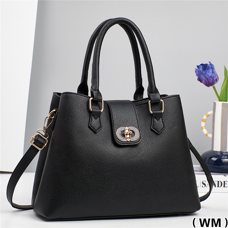 Meifang Luggage and Yiding Bag Industry's new high-end and elegant women's handbag, the large-capacity crossbody bag 908 Specification image