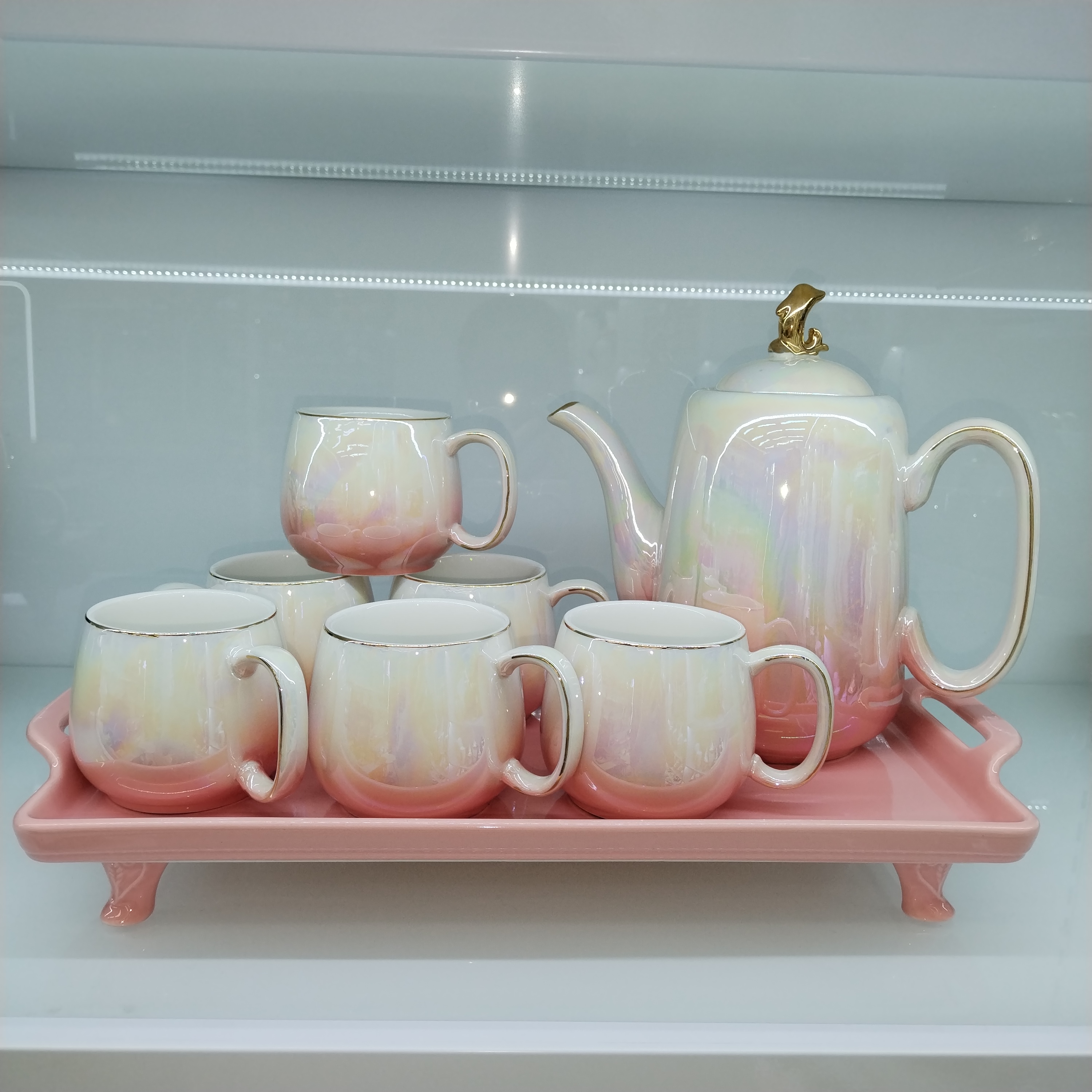 茶具套装/茶具/紫砂茶具/日本茶具/茶具礼品白底实物图