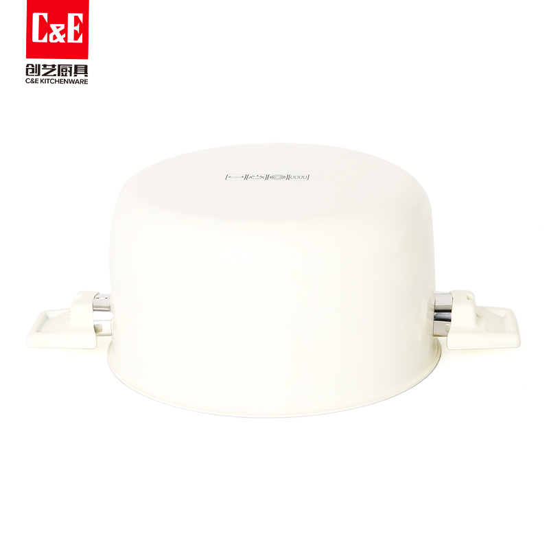 C&E Creative stainless steel steamer, high appearance level, multi-functional pot for steaming and boiling at the top and bottom, soup pot, kitchenware, household use Item Picture