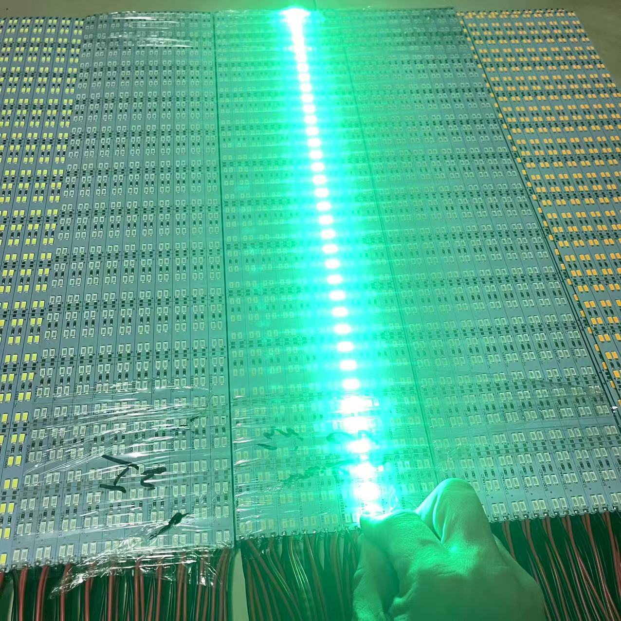 12V LED light strip lighting decorative light 5730 double-row high-brightness hard light strip home decoration vehicle lighting light pic 6