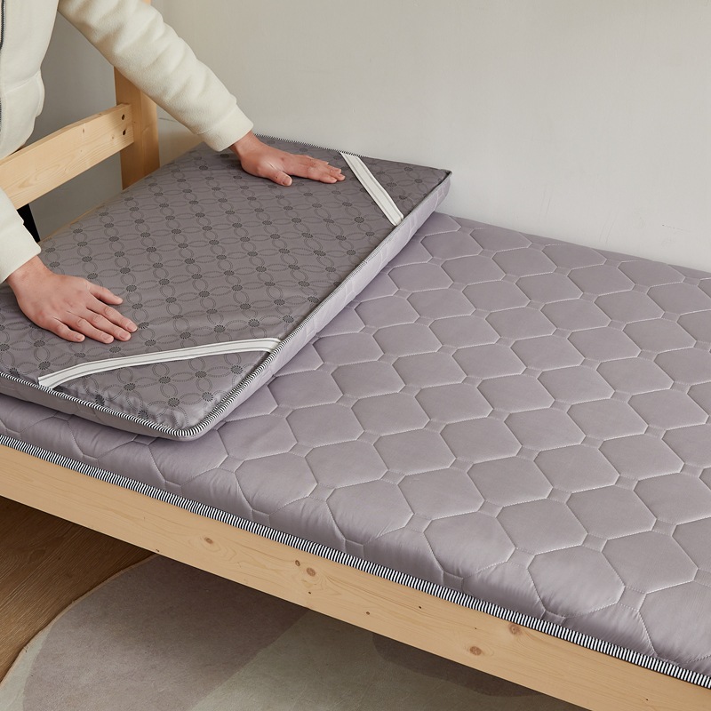 Wholesale student dormitory mattresses, thickened hard cotton pads, single and double mattresses, special for enterprise, school and factory dormitories, customizable Specification image