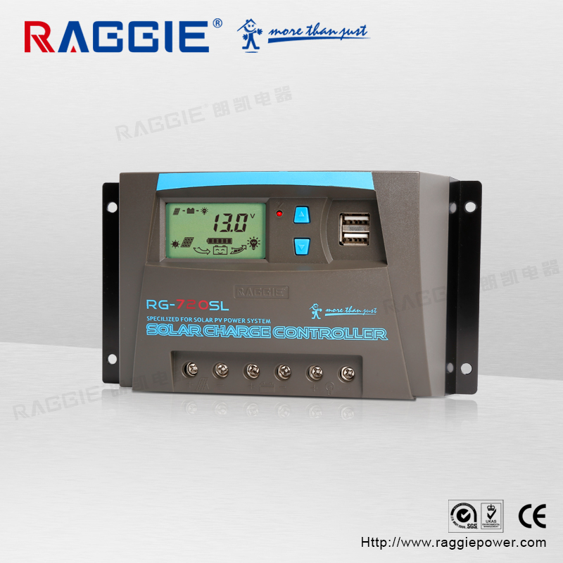 7 Series Controller, Solar Products, Solar Controller, 20A Controller, Pwm Controller, Raggie Controller, Intelligent Controller,12V/24V Automatic Switching Specification drawing