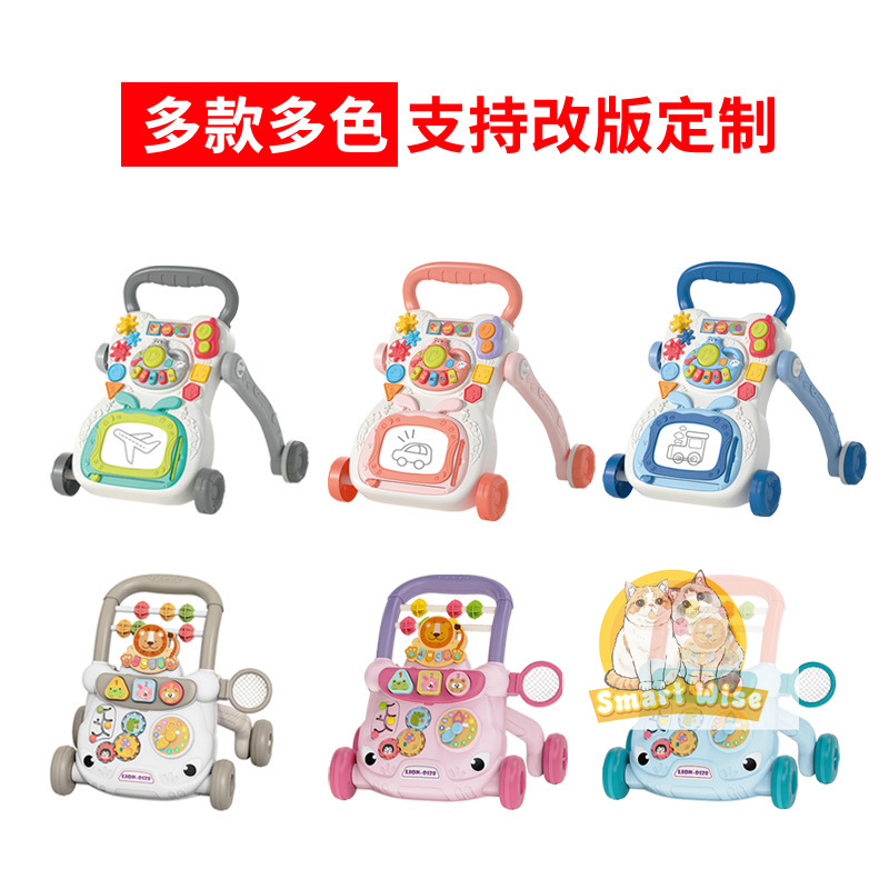 Baby Walker Toy Children's Music Sliding Trolley Baby Anti-Rollover Multi-Functional Walking Walker Specification drawing