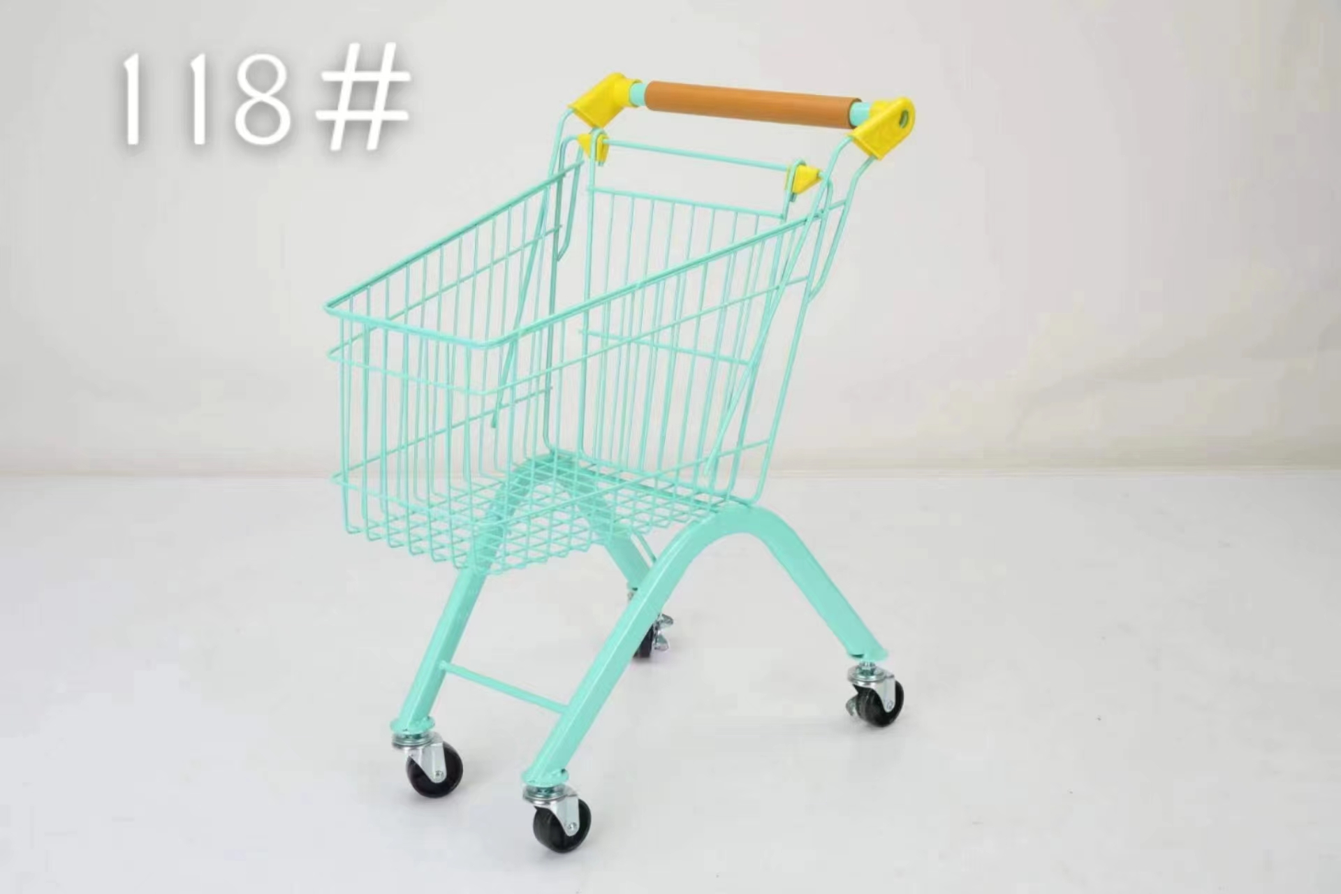 Supermarket children's trolleys, shopping carts, convenience stores, property management communities, supermarkets, grocery shopping carts, grocery small pulleys, trolleys details Picture