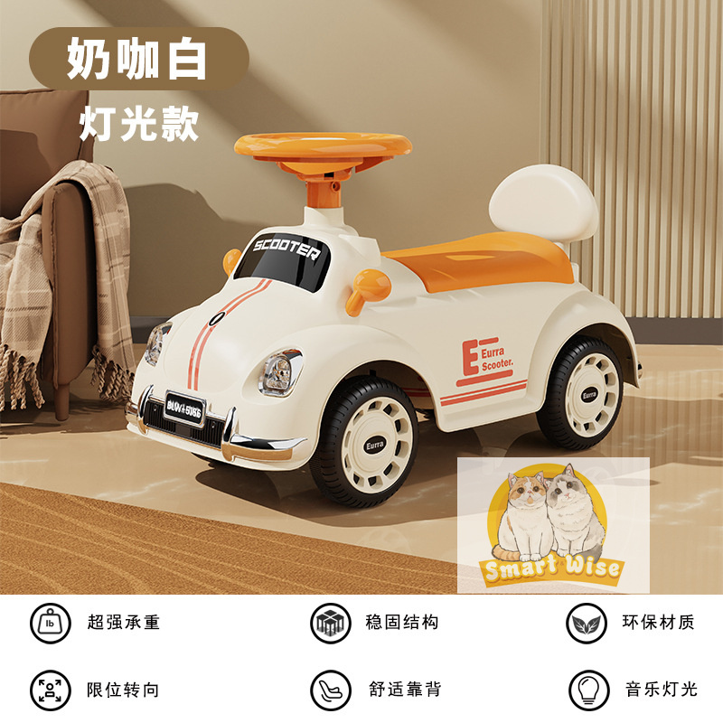 Children's Twister Car 1 To 3 Years Old Four-Wheeled Child Yo-Yo Scooter Scooter Scooter Scooter Scooter One Year Old Gift Baby Scooter details Picture