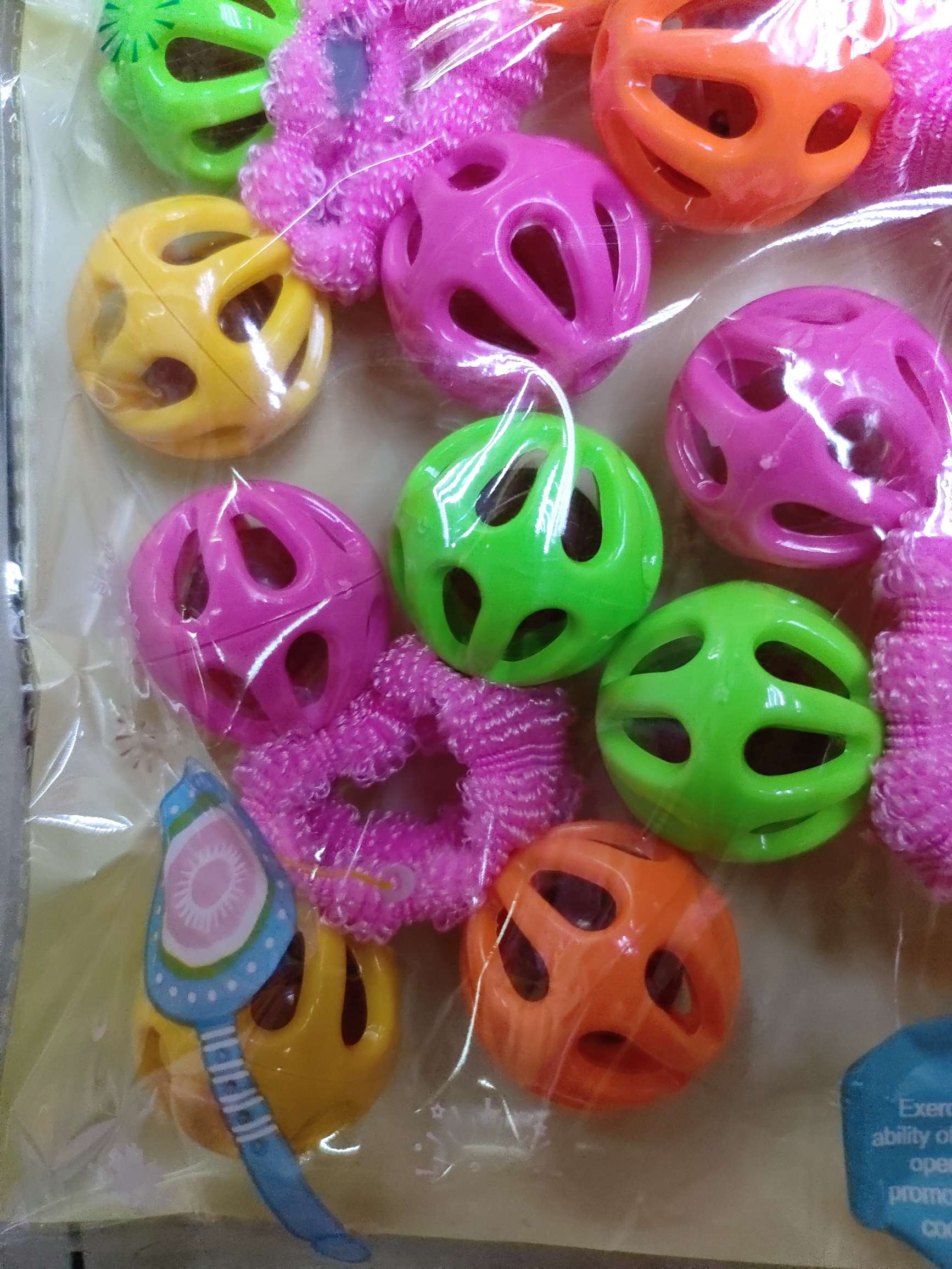 婴儿摇铃手环4铃球，4只/opp袋，3.45元/袋，288只/箱。婴儿玩具新款热销详情图5