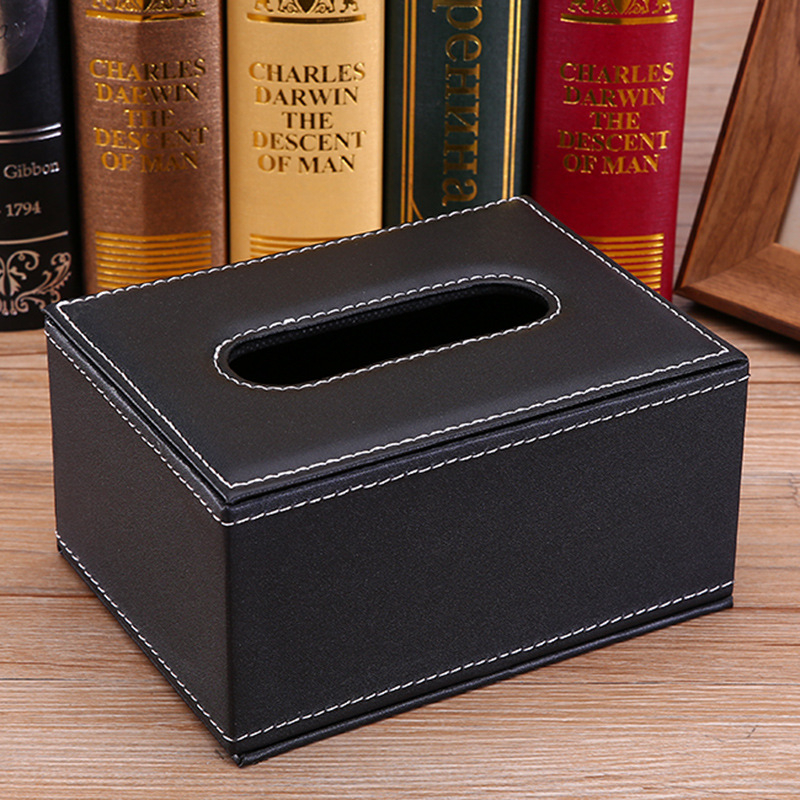 The manufacturer supplies tissue boxes, simple European-style home living room tissue boxes, household napkins, pull-out tissue boxes BT2412 details Picture