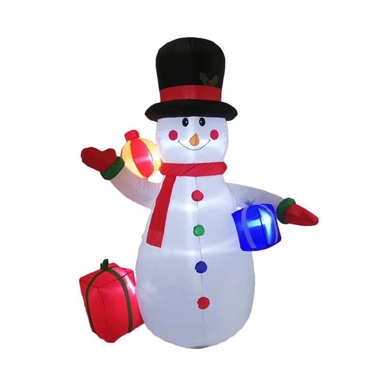 Factory direct sales, just in time for Christmas, 2.3m ³ inflatable snowman packs wholesale Item Picture