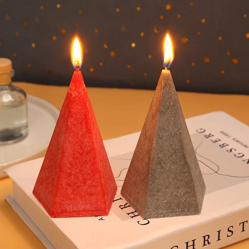 几何冰花金字塔香薰蜡烛伴手礼香氛情人礼物造型摆件婚礼礼品摆件香薰蜡烛蜡烛香氛蜡烛工艺蜡烛香薰大豆蜡蜡烛香氛香薰蜡烛礼盒