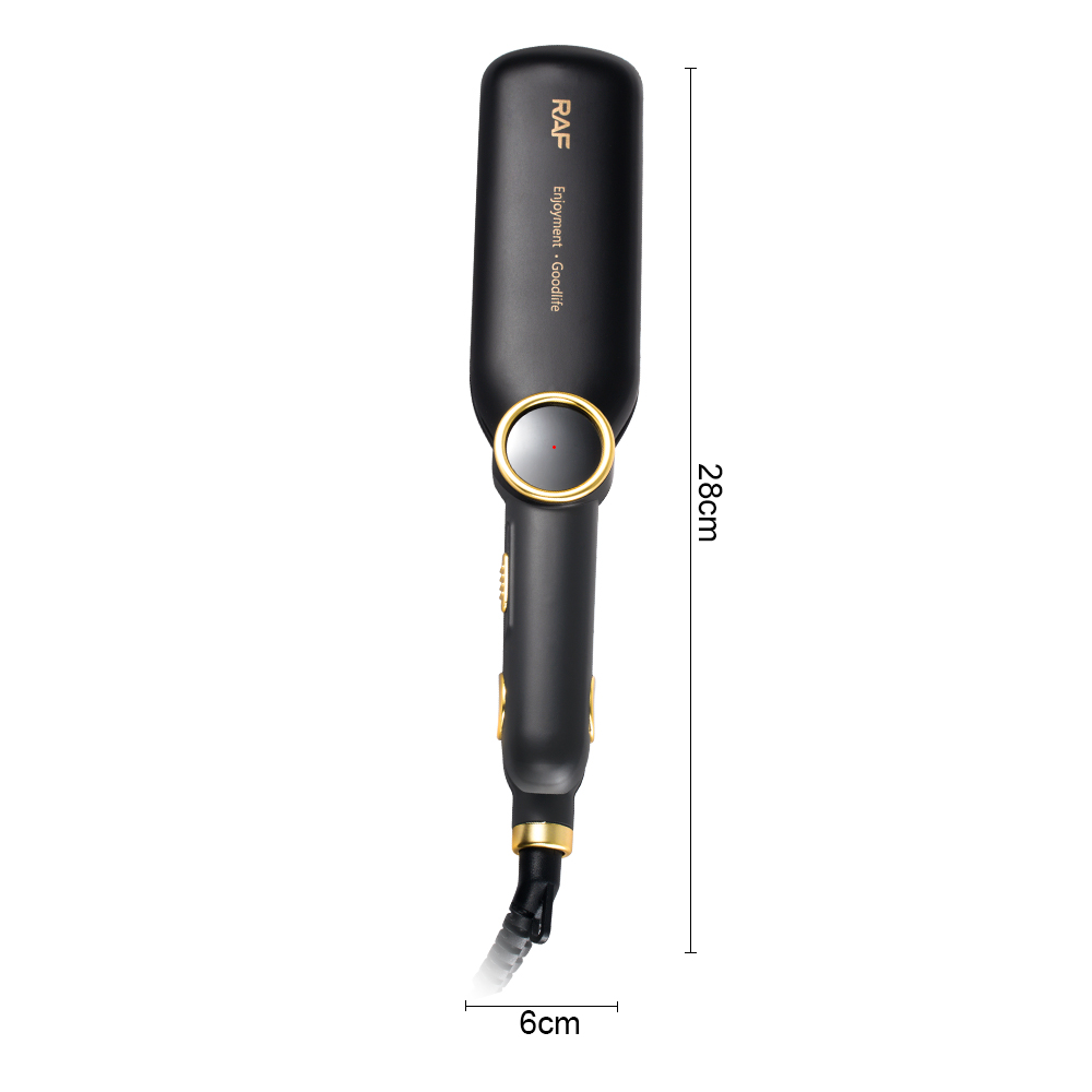 RAF Cross-border Hair Straightening heating Plate Portable Curling Iron Home Voluminous and portable multi-functional curling iron Item Picture