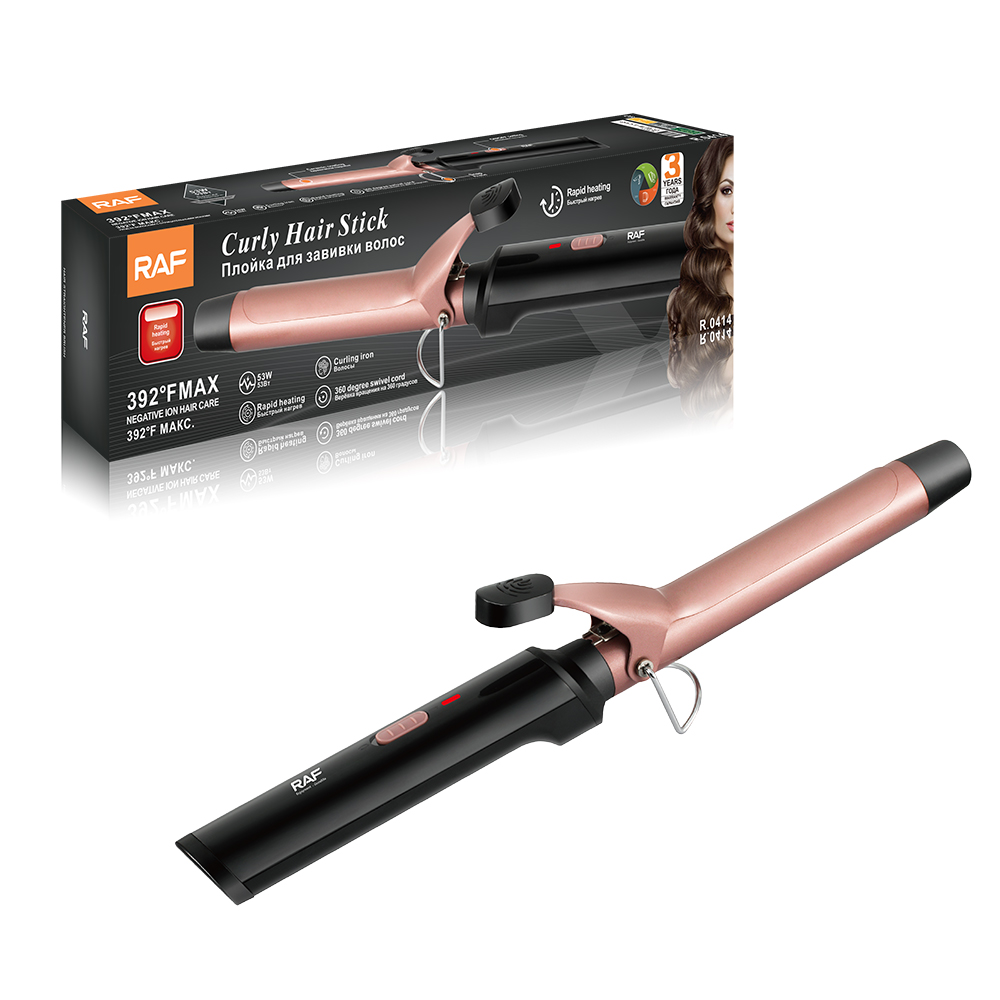 RAF European Standard cross-border Curling iron Dry and Wet dual-purpose automatic curling iron, mini wool egg curling iron for Barber shops, R.0414 details Picture