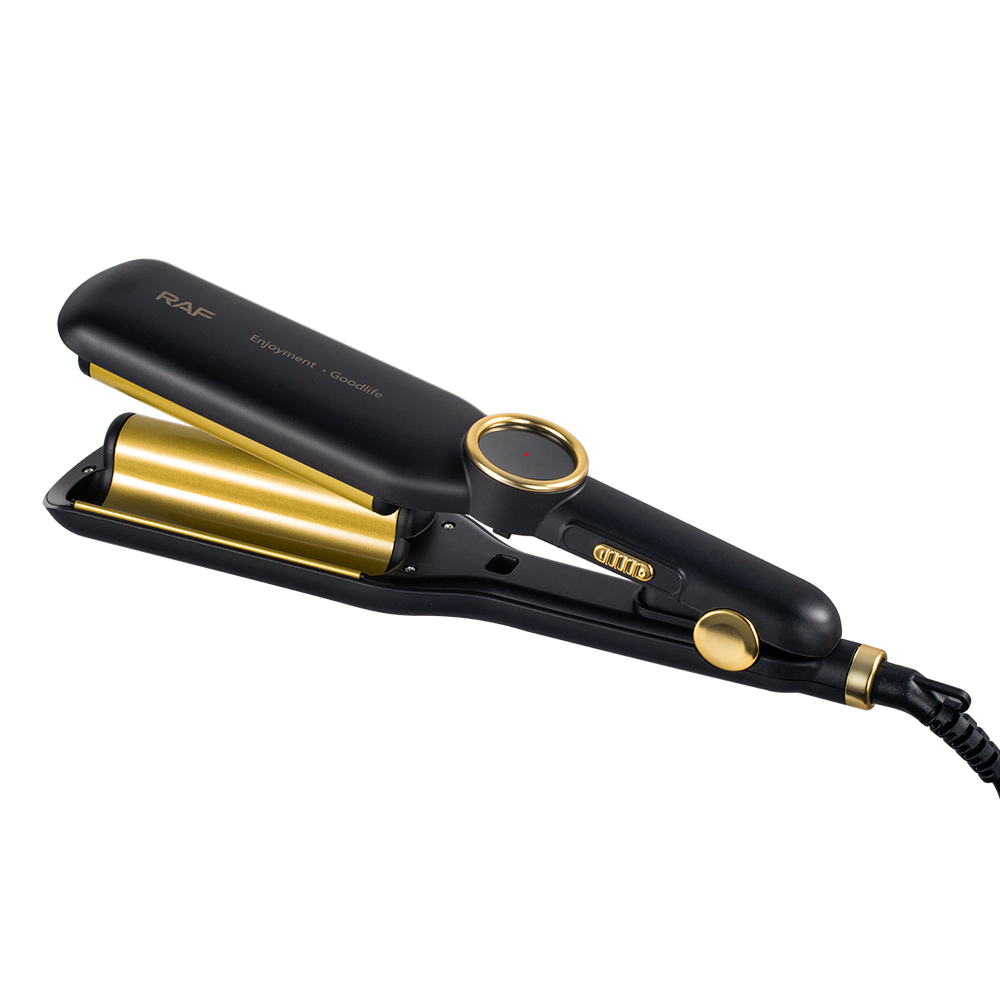 RAF Cross-border Hair Straightening heating Plate Portable Curling Iron Home Voluminous and portable multi-functional curling iron Specification image