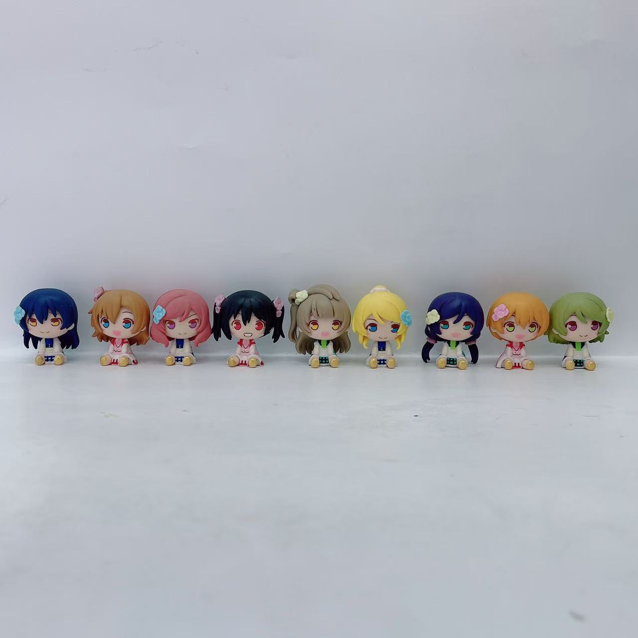 9款学园偶像二次元动漫周边桌面摆件车载玩具蛋糕装饰玩具批发